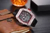 Bekijk horloges AAA 2024 Li Watch Business Leisure Skull Watch Mens Watch