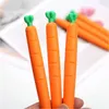 0.5/0.7mm Soft Gel Pen Carrot Cactus Corn Mechanical Pencil Cartoon Cute Creative Grip Comfortable Press Stationery