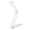 Table Lamps Foldable Portable Lamp Wireless Rechargeable Led Desk With Dimmable Brightness For Reading Flicker-free Home