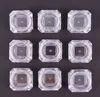 20 pcs 5g Regilable vide bricolage Cosmetic Pot pots en diamant Forme lâche bouteille pour les paillettes cosmétiques Shadow6002048