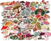 50pcslot schattige cartoon champignon graffiti stickers diy decoratieve trunk motorfiets trolley case waterdichte verwijderbare stickers8351977