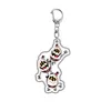 17 colori Halloween Horror Scary Hazbin Hotel Acrilico Keechchain Film di anime Cinetti Giochi Keyching Keyring Raccogli gli accessori per accessori cartoni animati