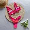 Swimwear femminile 2024 Sexy Underwire Monokini da bagno con un pezzo per fare costume da bagno