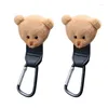 Pièces de poussette 2pcs Pram Hook Baby Nonslip Henter Organizers for Diaper Bag Purse