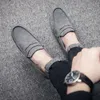 2024 New Lazy Soft Sole Bean Shoes Casual grey Shoes GAI