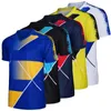 Soccer Jersey Blue White Football Shirt Surverement Football Kit Mens Running Short Sleeve Sports Shirt Men Tops 240426