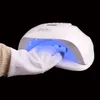 Narzędzia do paznokci Rękawiczki UV Sunshreen Black na wpół odsłonięty palec Rękawiczki fototerapii