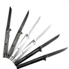 Hot Pen Knives Tactical Folding Knife 440C Stål Bekvämt handtag Utomhusaktiviteter-Hiking EDC Pocket Knife Cutting Hunting