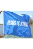 Gesù è Lord Blue Christian Flag 100 Polyester Design personalizzato pubblicità sospesa in poliestere interno in poliestere per consegna veloce2008486