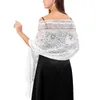 Lenços femininos lace shawl lenço elegante vestidos de noite xale