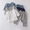 Ensembles de vêtements 2 pcs de vêtements de bébé printemps d'été