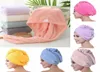 Cassanes de cheveux secs microfibre Douche séchée rapide Magie absorbante Absorbant Cair Séchage Turban Wrap Spa Bathing Cap navire océan HHA16695067463