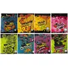 Paquete de la cremallera Bolsa de plástico Empaca vacío 600 mg Gummy Gummi Gummi Bolsas Mylar Bolsas de aluminio Sour All Star Octopus Sharks Bite