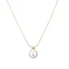 Collier de perles simples pour les femmes Luxury Luxury et Tempérament de niche chaîne de clavicule polyvalente 2023 Nouveaux accessoires Couper haut de gamme