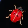 Brooches Ladybird Insect Pin Brooch Unique Suitable For All Occasions Easy To Wear Ladybugs