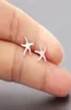 Everfast New Tiny Star Fish Ohrring Edelstahl Ohrringe Hengte Mode Nautical Seestarfish Ohrschmuck Geschenk für Frauen Mädchen Kinder 4842643