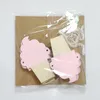 Figurines décoratives 10pcs mur suspendu guirlandais en bois glacée slogan positif bannière baby shower