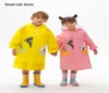 Children039s Long Rain Coat Boys and Girls Rain Jacket Waterproof Children Raincoat Poncho Big Yellow Plastic Capa de Chuva Gift ID5837045