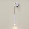 Wandlamp Moderne LED -lampen Cilindrisch bed binnen verlichtingsarmaturen Achtergrond Woonkamer Decoratief