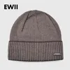 Beretti Cappelli invernali a maglia per uomini Beanie Solido Terrette a strisce a strisce Mem Cappello di lana di lana Gorro Cash Cash Cash Warm Caps Bone