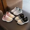 Baby Sneakers Fashion Children Buty Buty niemowlęce dla dzieci chłopcy solidny sportowy sport biegający 240415