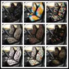 Cubiertas de asiento de automóvil colorido cubierta de libélulas de todos los mayores accesorios de animales paquete de 2 protectores universales delanteros