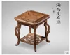 Asian Wenge Vase Téapot Base piédestal Nature Wood Stand Oriental Traditional Decoration 2012102328347