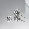 Boucles d'oreilles en diamant en mosonite de 3/5 mm avec certificat GRA 925 Boucles d'oreilles en forme de fleurs en argent sterling adaptées aux bijoux exquis des femmes 240430