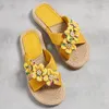 Slippers Comemore feminina praia sapatos planos chinelos de verão mulheres sandálias caseiras sandálias casuais ao ar livre Shopping 42