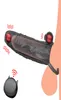 Male Macare Penis Aumentador Extender Sleeve Sleeve Sexy Toy para homens Vibrando Dick Masturbation Device3025008