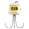 Student Dormitory Silent USB -clip Octopus Kids Portable Stroller Clip Fan Product Stroller Fan 240423