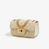 Daily Life Use Designer New Trend Fashion Handbag Crossbody Bag Chain Shoulder Bag Small Square PU leather For Ladies