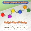 Montessori Rainbow Balance Stone Sensory Integration