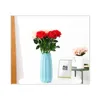 Decoratieve bloemen 10Pack/Lot Dazzling Roses for Home Decor - Breng het leven naar elke kamer met deze prachtige roos zijn erg