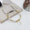 Strand Herlook Virgin Mary Charm Bransoletka hurtowa biżuteria dla kobiet naturalne bransoletki perłowe Wysokiej jakości złota