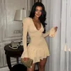 Vestido de verão para mulheres 2024 Fashion Fashion Blee Slave Long Tight Sexy Solid Solid Polyster Robe O encobrimento de renda