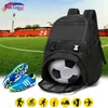 Dag packar stor kapacitet ryggsäck Hållbara träningspåsar Soccer Pack Ball Bag Waterproof Basketball Gym RCBAG049
