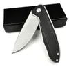 High-End Gentleman Portable 440A Steel G10 Tactical Knife For Outdoor Survival Fishing Hiking Camping Folding EDC Pocket Knives