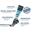 3/4 paires compression multi-couleurs basses de jambes Pression de jambe Vente de voyage Vendre des chaussettes compresses hommes emballés pour la vente 240428