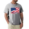 アメリカのメンズタンクトップTシャツの夏のトップブランクスポーツファン半袖ティーメン