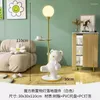 Figurines décortines décor de maison mignon ours de rangement de rangement de rangement table de lit de lit intégré de bureau de bureau