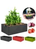 Planters potten 6/7/9/31 gallons vilt tas rechthoek planting kwekerij Pot tuin bloem groente plantenbakken container kas plantenbakgereedschap