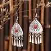 Dangle Earrings Bohojewelry Store Selling Retro Tibetan Bohemian Ethnic Tassel Triangle Geometry Women's