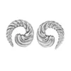 Stud -oorbellen 652f Spiralen Hoorn vormen geometrische oorringen voor vrouwen modieuze studs stijlvolle sieraden accessoire moeder