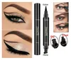 CMAADU Wing Eyeliner Stamp Black Imperproofroproofroproping Winged Liquid Eye Douner de longue durée