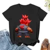 Kvinnors polos superpussel kämpe akuma t-shirt blus kvinnliga kläder kvinnor