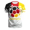 Nadanbao Summer Men / Women Football Jerseys Sport Tee Tops 3D Impression de mode Fashion Soccer Jersey Fitness Football Shirt 240430