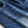 Herren Jeans zerrissen die Knielänge gerade Shorts Plus Size S-7xl Mode kurz Sommer