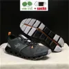 et chaussures de sport pour femmes 0n Cloud Walking Chaussures Sports Chaussures de voyage Chaussures de voyage Tennis Légères Houte Houter confortable Chaussures d'entraînement Black Cat 4S TNS