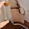 Garrafas 2/3/5x mini forma de giz de cera de giz de giz de giz de giz de vidro desejando garrafa deriva
